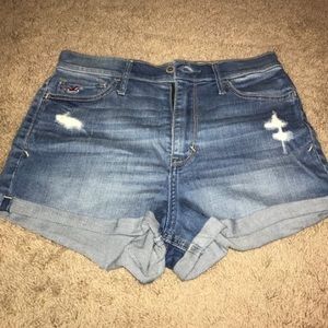 Hollister High Waisted Shorts size 27